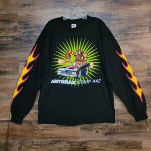 Vintage Anthrax Stomp 442 1995 T Shirt XL USA Anvil Tag Single Stitch Metal Band